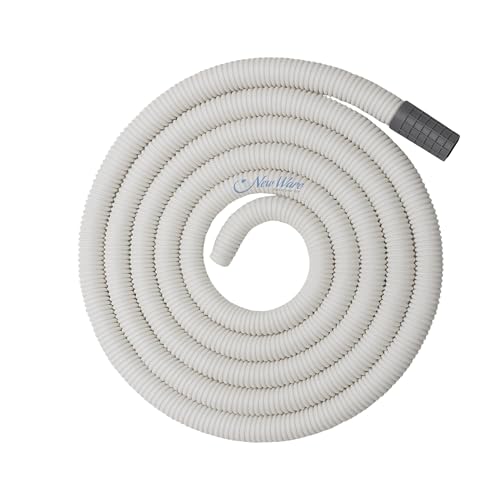 Image of New Ware 6 Meter AC Water Outlet Drain Pipe | Flexible PVC Hose for AC Drain & Multipurpose Inlet-Outlet Use