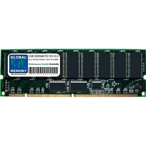 Evite pantallazos azules en su servidor usando memoria RAM SDRAM PC133 1GB ECC Registrado