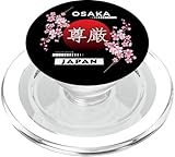 Sakura Cherry Blossom EN Primavera, Ciudades DE JAPÓN, Osaka PopSockets PopGrip para MagSafe