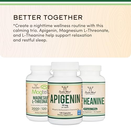 Double Wood Supplements Apigenin Capsules