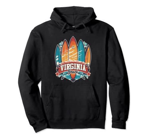 Virginia Beach Rebel Surf Hoodie