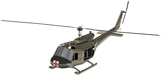 Metal Earth UH-1 Huey Helicopter Color 3D Metal Model Kit Fascinations