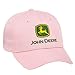 Pink Low Profile Structured Cap for Ladies Who Drive John Deere Equipment