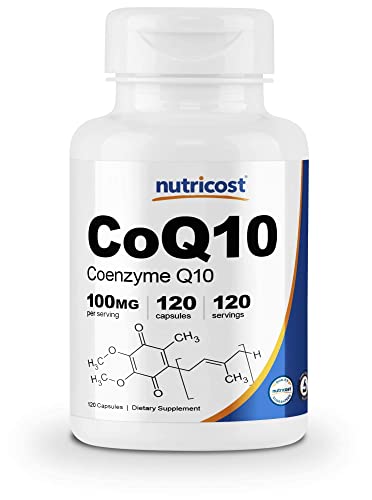 Nutricost Alpha Lipoic Acid 600Mg, 240 Caps & Nutricost Coq10 100Mg, 120 Capsules #TOP3