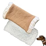 【WonderPawz：ドッグスヌード】 犬 スヌード スヌード 犬 犬 防寒 犬 マフラー 犬 腹巻 犬 騒音防止 犬 耳栓 犬 イヤーマフ 犬 耳保護 （カラーバリエーション：ブルー・ブラウン・ブラック） （サイズバリエーション：Ｓ・Ｍ・Ｌ） (ブラウン, Ｌ)