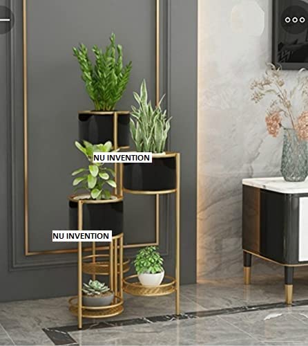 NU INVENTION Crafter planter stand flower pot rack indoor outdoor living room stand (B0B4JHMLK1) Amazon Price History, Amazon Price Tracker