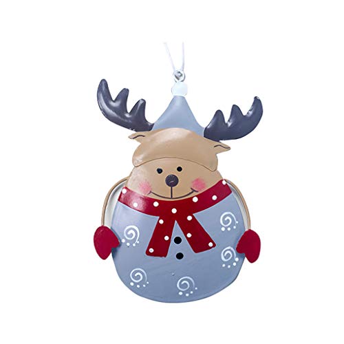 Preisvergleich Produktbild Cartoon Weihnachtsmann Schneemann-hängende Anhänger Weihnachtsbaum hängenden Dekoration Weihnachten Tür-Fenster-Ornament Anhänger