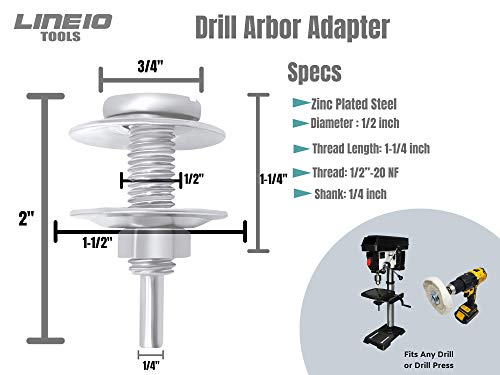 6 Inch Buffing Wheel Kit For Bench Grinder And Drill With 3 Step Hard Metal Polishing Compound #TOP3