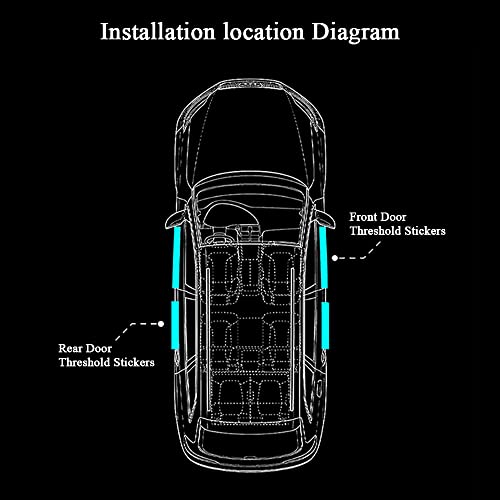 Necesa 4 Pezzi Protezione Acciaio Inossidabile
