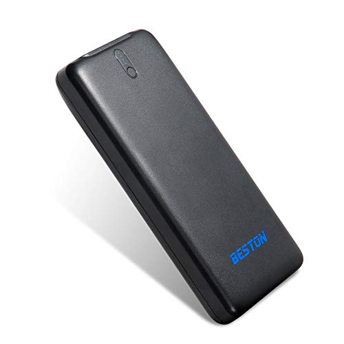 BESTON Portable Charger 20000mAh Power Bank with 3.4A (2.4A+1A) Output Dual USB Port, Fast Recharge External Battery Pack for iPhone Galaxy Android Phone