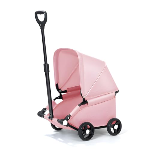 Cochecito de perro plegable con capota para llevar a tu mascota a todas partes