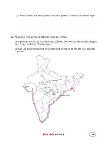 Image of Arihant Mela Workbook Maths Class 5 | NCERT Textbook Based 2025 Edition | Activity Based Questions, Practice Worksheets & Exercises | CBSE /NCERT Class 5 Maths Workbook for Students | English Medium
