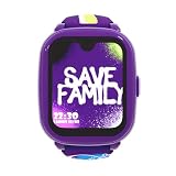 SaveFamily Iconic 2 Plus 4G. Smartwatch per bambini Videogesprek, Video, Beller-ID, Muziek, Bluetooth, App Store, Whatsapp. Oroscopo GPS per bambini, Camera, SOS, impermeabile (Iconic 2 Plus, Graffiti