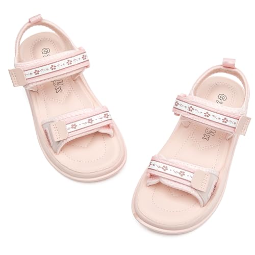 WUIWUIYU Boys Girls Sandals Summer Outdoor Athletic Kids Sport Water Open-toe Strap Shoes3