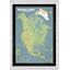 Natural Earth | Black Frame