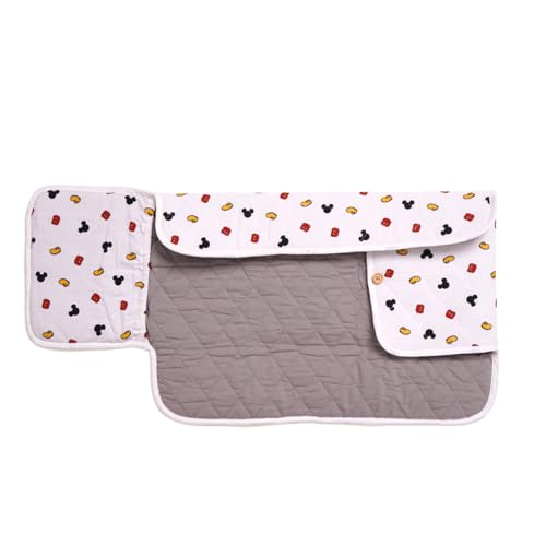 Image of Tidy Sleep Portable Diaper Changing Mat /Pad for Newborns & Infants Baby 0-24 Months Light Weight, Portable, Water Proof (Mickey)