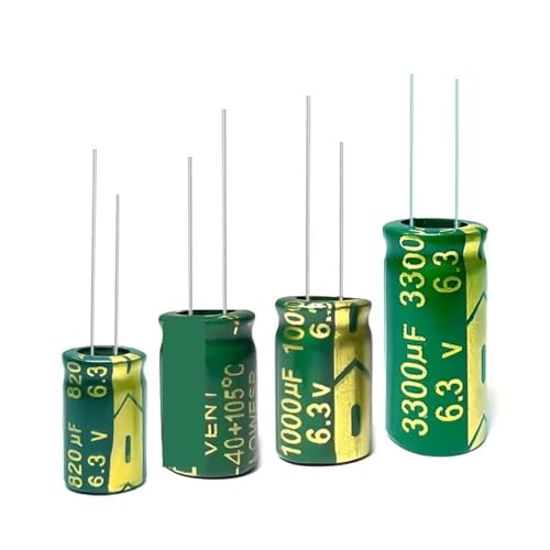 Condensateur haute fréquence 6.3V élimine le sifflement électrique 2200uF