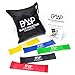 Black Mountain Products Loop Resistance Exercise Bands with Carrying Case (Set of 5)