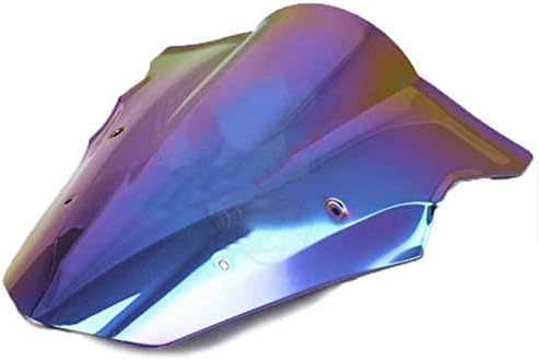 Double Bubble Windshield Windscreen For Kawasaki Ninja 650 ER-6F EX-6 2012-2016 (Smoke)