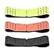 3PCS Ersatz Armband für Herzfrequenzmesser, Ersatzgurte, Verstellbarer Herzfrequenzmesser Ersatzarmbandgurt für Aktivitäten Im Innen- und Außenbereich