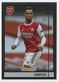 2020-21 TOPPS MERLIN CHROME UEFA #7 GABRIEL ARSENAL FC SOCCER OFFICIAL TRADING CARD OF SOCCER