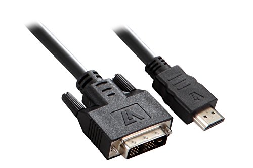 V7 V7E2Hdmidvid-02M-2N Hdmi Dvi Cable (M/M) Hdmi/Dvi-D Dual Link Black 2M #TOP2