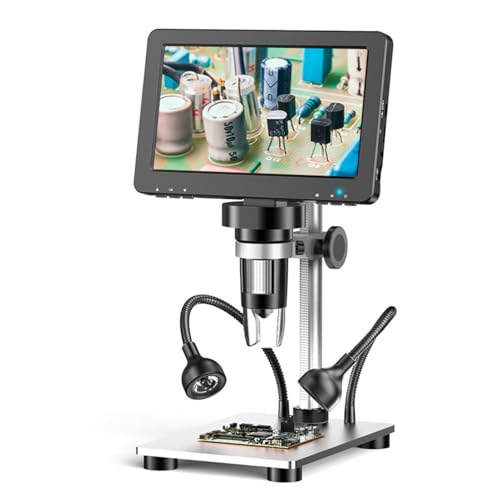 Microscope LCD de 17,8 cm pour l'éducation scientifique et les ateliers à la maison