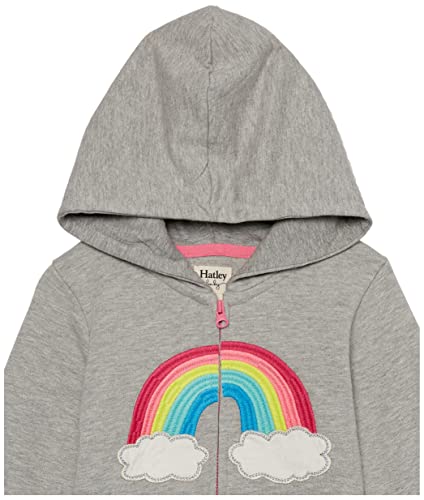Hatley Baby Girls' Full Zip Hoodie, Over The Rainbow, 6-9 Months #TOP2