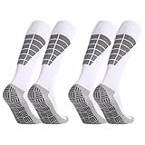 [SUMIYOSHI] サッカー ソックス ジュニア 滑り止め 2足組 18-24cm 白 滑り止め靴下 サッカーソックス バスケ ラグビー テニス 靴下 サッカーウェア 消臭靴下 キッズ スポーツソックス メンズ レディース 子供 男の子 女の子 ホワイト