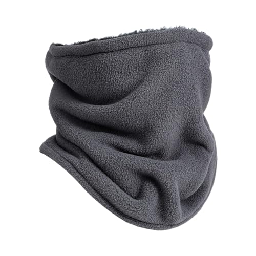 Calentador de cuello de forro polar – Bufanda de invierno ajustable a prueba de viento | Hombre Mujer Esquí Snowboard Motocicleta Clima Frío Ciclismo Deportes Al Aire Libre Senderismo Viajes Acogedor