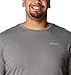 Columbia Mens Thistletown Hills Short Sleeve T-Shirt, City Grey Heather, Large