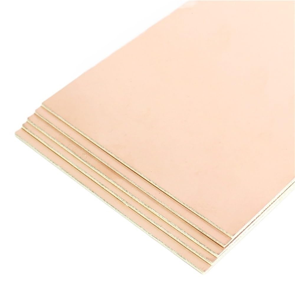 Placa de circuito PCB Placa laminada de PCB doble cara FR-4 10 piezas, 5 x 7/7 10/20 30 cm, revestida cobre, placa circuito impreso DIY(12x18cm)