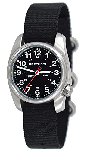 Bertucci Men's 10004 A-1S Durable Stainless Steel Field Analog Watch