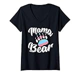 Photo Gallery donna mama bear transgender trans pride flag transexual lgbt gifts maglietta con collo a v Photo Gallery donna mama bear transgender trans pride flag transexual lgbt gifts maglietta con collo a v