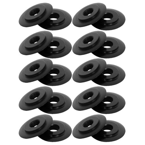 SEWOART 20 Cuchillas de Repuesto para Cortatubos de Acero Aleado Ruedas de Corte Duraderas de 3X18 MM Paquete de 20 Piezas para Corte Preciso y Rápido de Tuberías Bricolaje y Fontanería