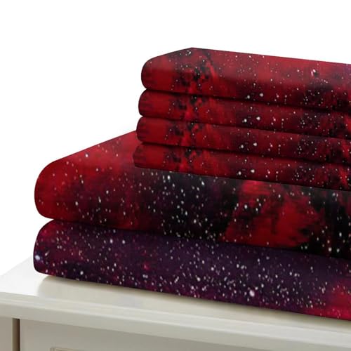 Parure de lit 3D hypoallergénique et douce avec housse espace