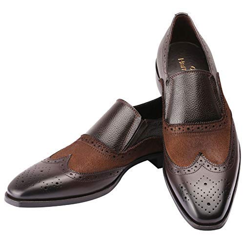 Brown Cognac Loafer Shoes at Amazon 