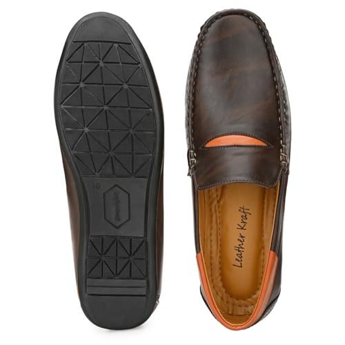 Image of Leatherkraft Mens Lk Eye Loafer Flat