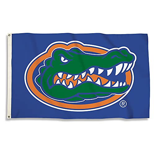 Drapeau NCAA Florida Gators bleu 0,9 x 1,5 m taille unique unisexe avec œillets résistants