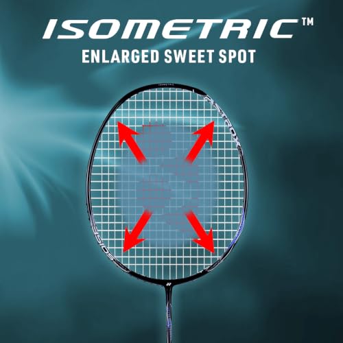 Image of Yonex Astrox Attack 10DG Ultra Strong| Made with Japanese Graphite|Strung Badminton Racquet with Full Cover (80 Grams - 32 Lbs, Silver)