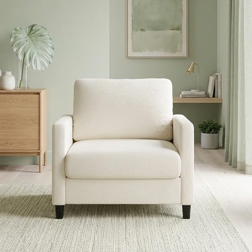 Welzona One Seater Sofa, Living Room Reading Sofa Chair,...
