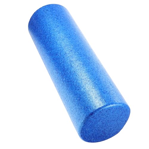 Rodillo de masaje para yoga y relajación muscular de alta densidad, columna de fitness de espuma EPP, color azul, para terapia de tejidos profundos y liberación de puntos gatillo miniatura 1