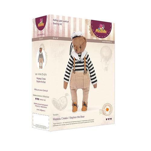 Kit de couture Stephen l'Ours Miadolla pour vos après-midi DIY - 4