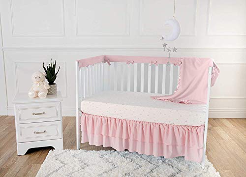 Image of 30x40 Fleece Baby Nursery Blanket with Satin Trim for Boys, Girls, and Unknown Gender Baby (Thank Heaven Girl 2)