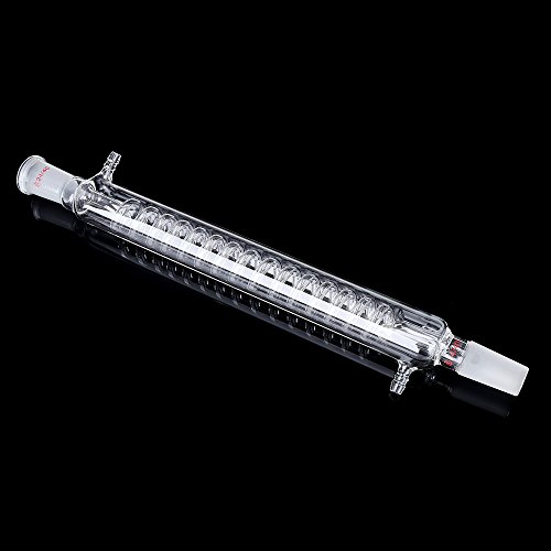 MASHANG 300Mm 24/40 Verre Graham Condenseur Bobine Tube Intérieur Condenseur Verrerie De Laboratoire Cover