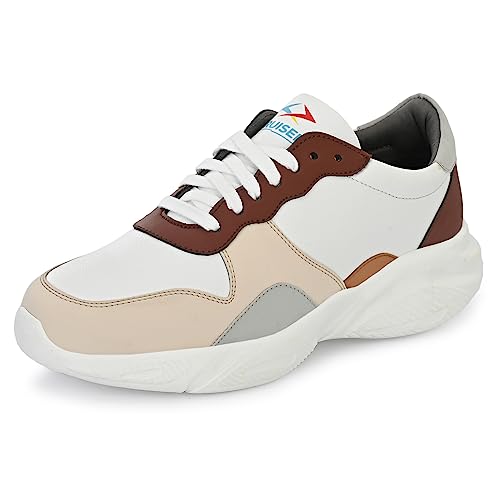 Image of Cruiser Mens Fashion Chunky Shoes|Bold & Trendy Design | Lightweight & Comfortable with Cushioned Insole | Men's Chunky Sneakers with Attitude |Perfect for Streetwear & Casual Outfits (Fleix)