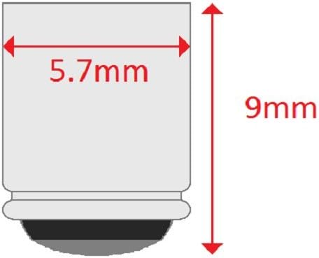 CEC Industries # 334電球、28 V、1.12 W、s5.7sベース、t-1.75形状(ボックスof 10 )