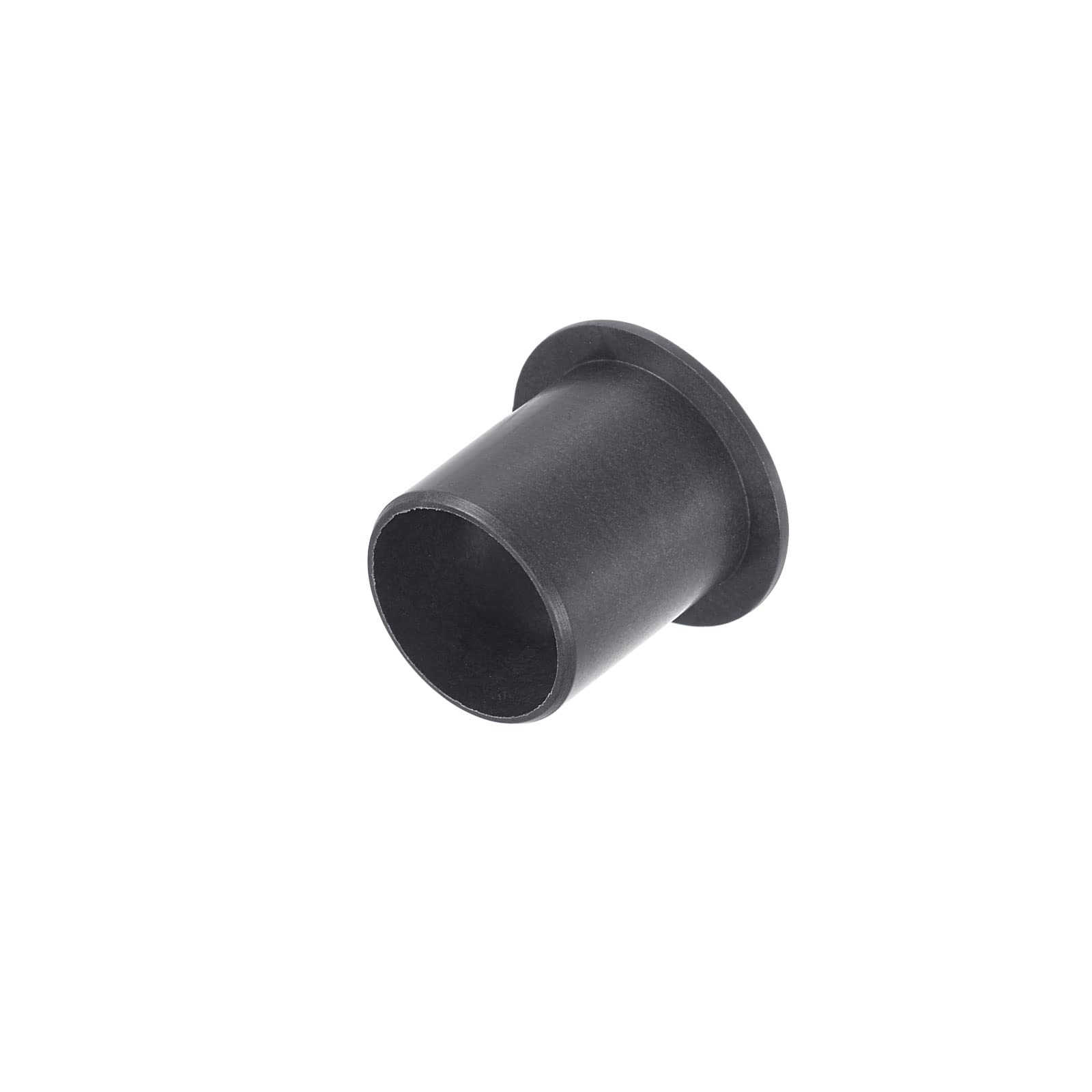 sourcing map Bride Manchon Roulements 16mm Alésage 18mm OD 21mm Longueur POM Enveloppé Sans Huile Bagues Noir