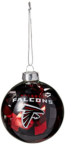 NFL Large Tinsel Ball Ornament