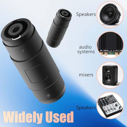 Adaptador de conector de audio MAD OWL NL4FX 4 piezas miniatura 3